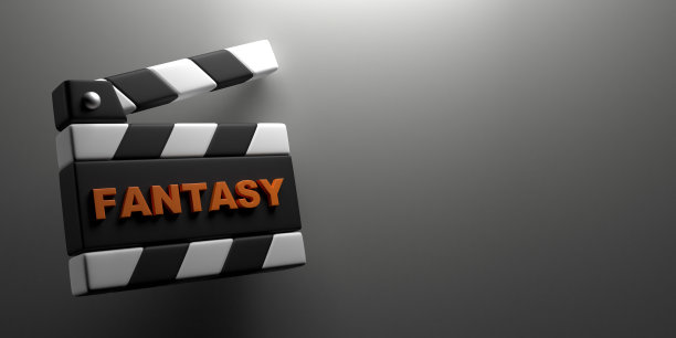 幻想写在电影拍板上。图片下载