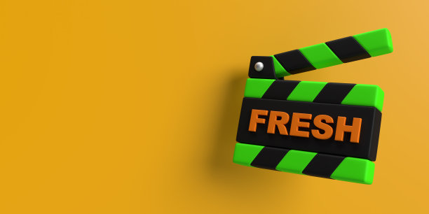 新写在电影拍板上。图片下载