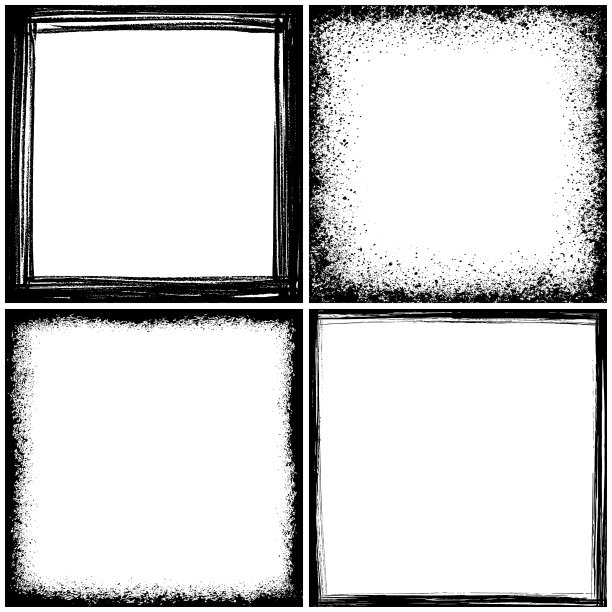 难看的东西边界框架图片下载