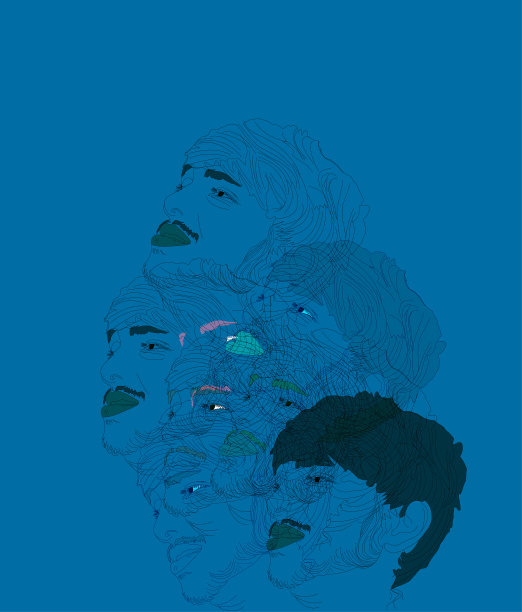 一个男孩总是想着自己，图片下载