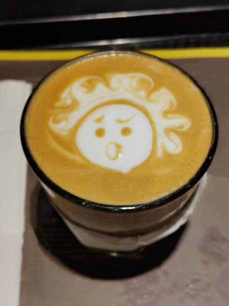 拿铁艺术图片下载