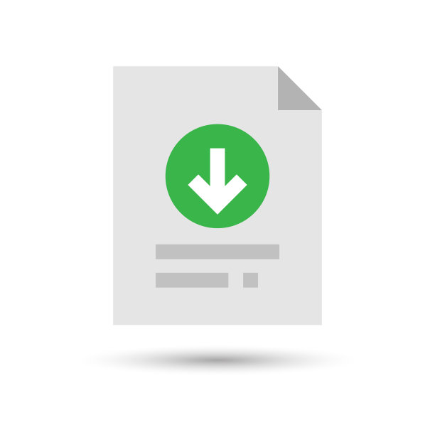 下载文件图标。图片下载