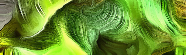 流动的绿色线条运动图片下载