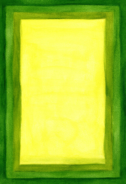 绿色条纹框架图片下载