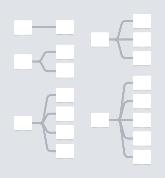流程图层次信息图流程设计模板图片下载