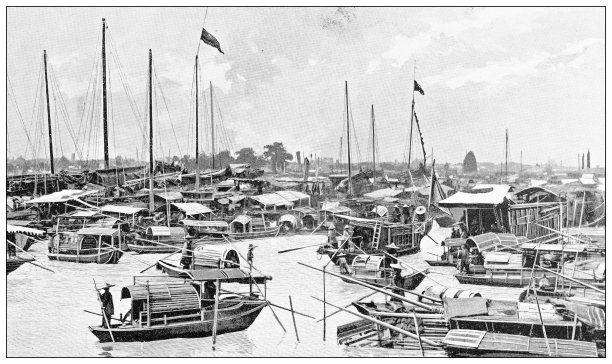 中国古代旅游摄影:广州(Canton)图片下载