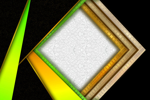 抽象闪亮的颜色梯度金属带，在银色和黑色的背景。图片下载