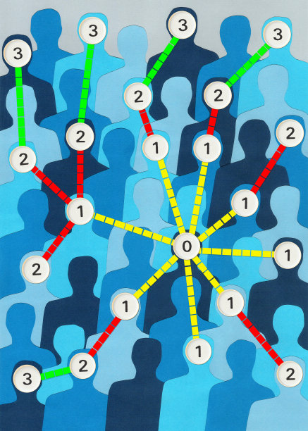 连接数的男人图片下载