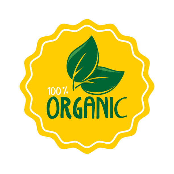 有机标签设计图片下载