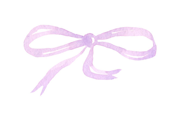 弓。水彩插图。手绘。孤立的图片下载