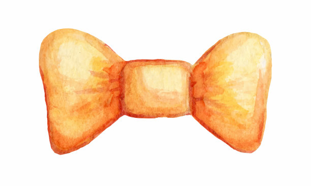 金色蝴蝶结图片下载