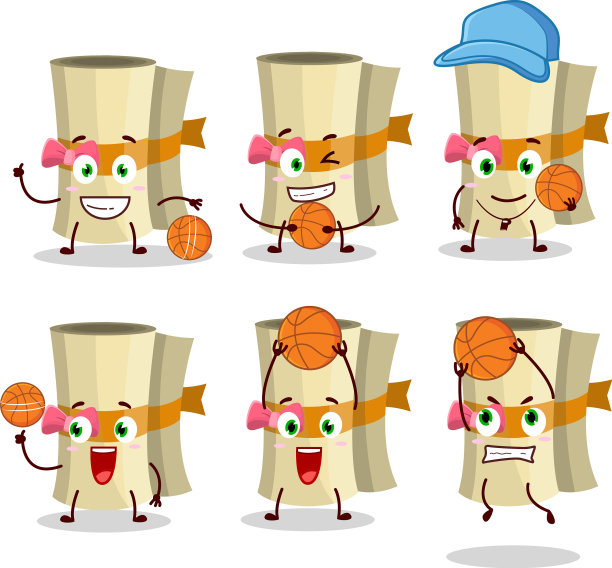 才华横溢的宝纸卡通人物图片下载