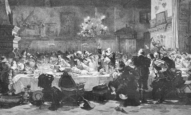 瓦伦斯坦将军的最后宴会图片下载