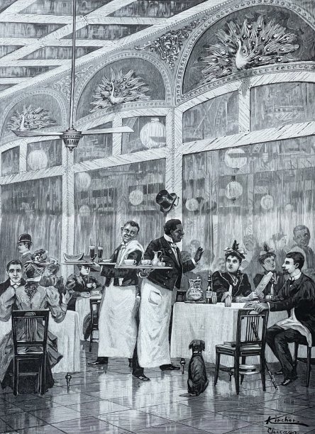 Café在芝加哥，是Temperenzler运动图片下载