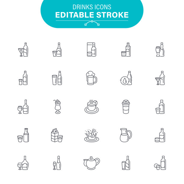 饮料的图标图片下载