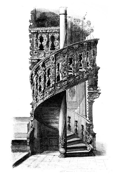 “Güldenkammer”的楼梯，这是不来梅市政厅里一个具有历史意义的仪式室图片下载