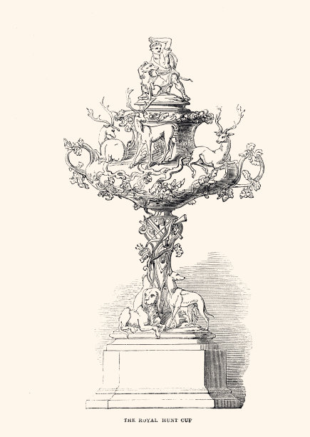 THE ROYAL HUNT CUP, 1851年6月(XXXL设计元素，细节丰富)图片下载