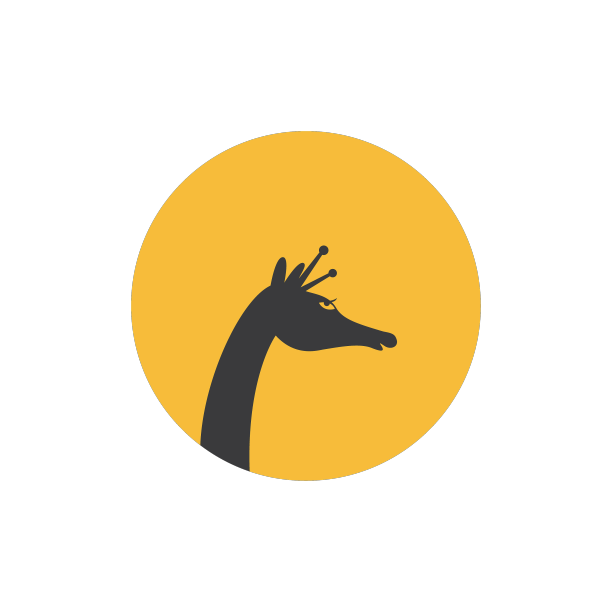 长颈鹿的标志图片下载