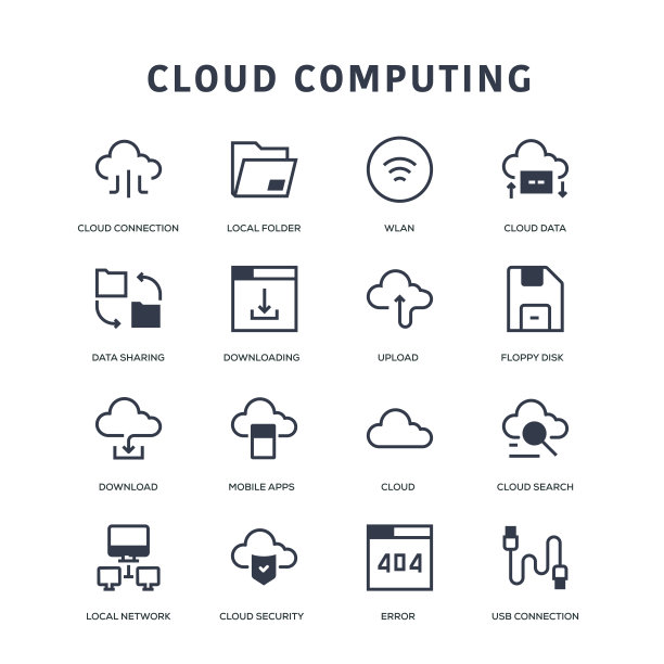 云计算的图标图片下载