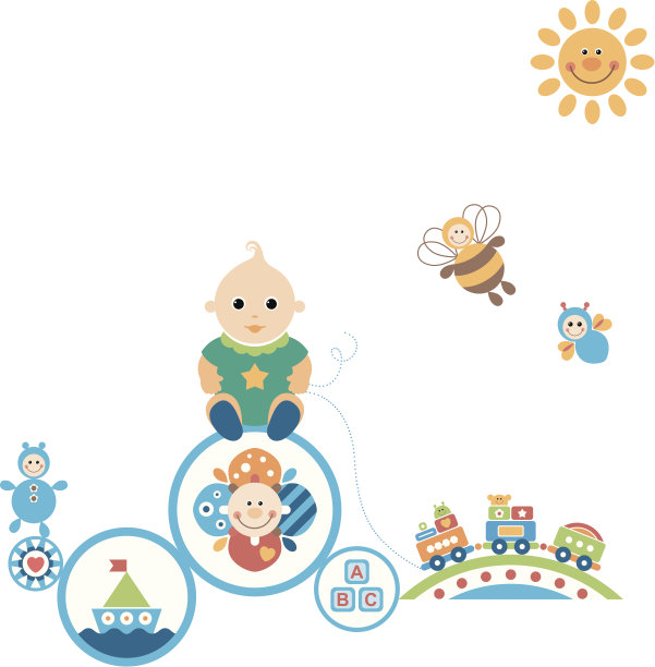 可爱的卡通狮子图片下载