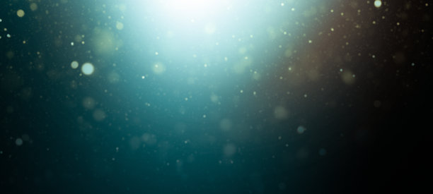 散焦的光和灰尘图片下载