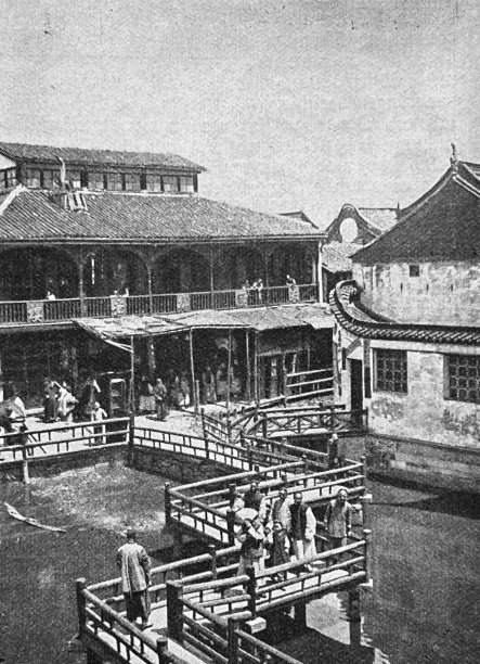 上海的房屋和码头图片下载