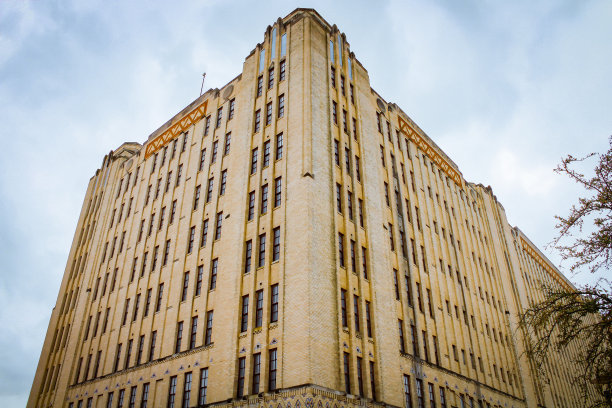 高大的沃斯堡大厦图片下载