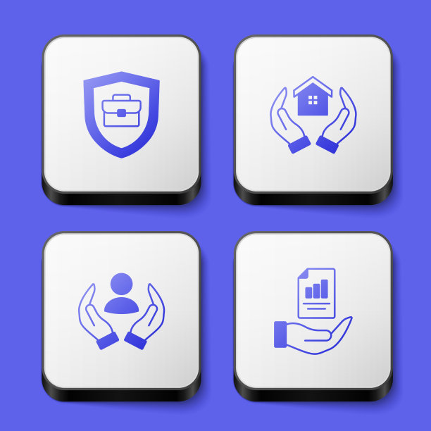 设置公文包与盾屋在手中的生活图片下载