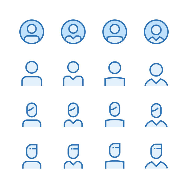 人物头像图标图片下载