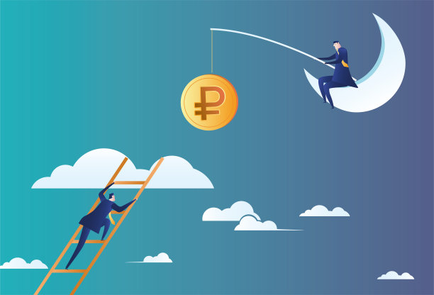 商人用俄罗斯卢布诱惑他人图片下载