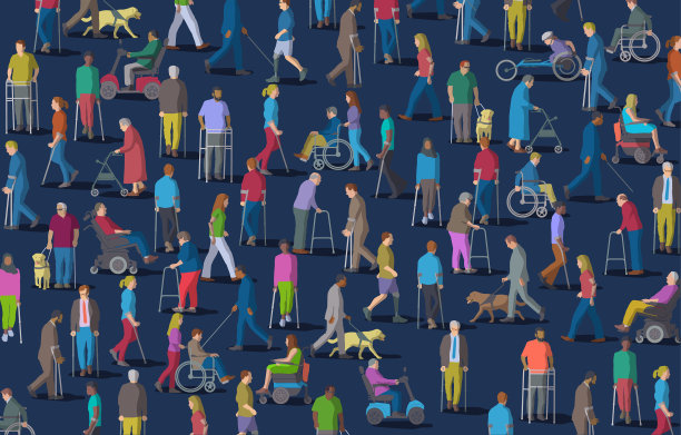 残疾人组织图片下载