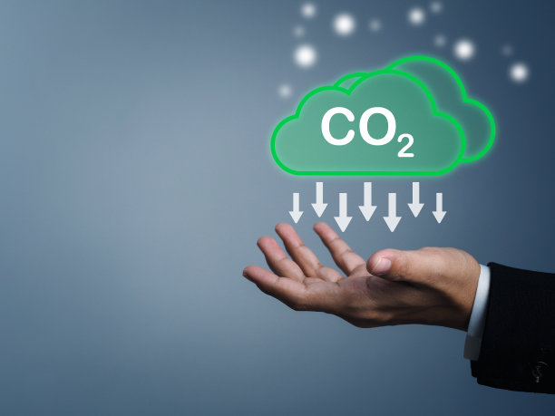 减少二氧化碳排放，全球变暖和气候变化。图片下载