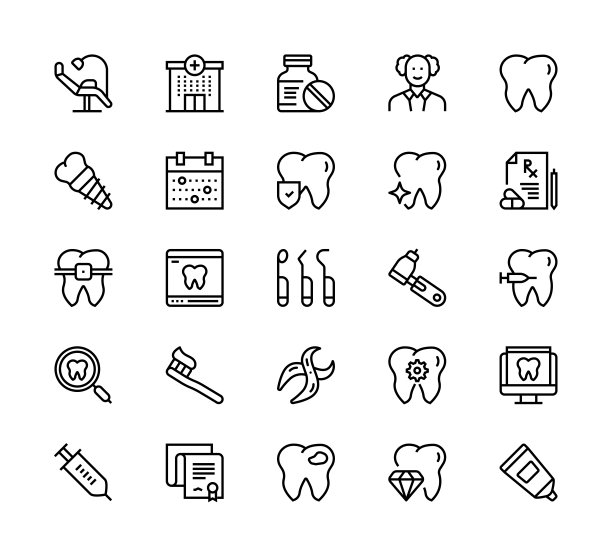 牙科图标图片下载