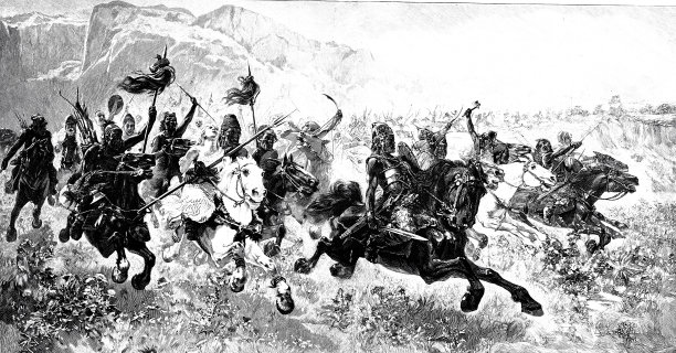 匈奴人攻击图片下载