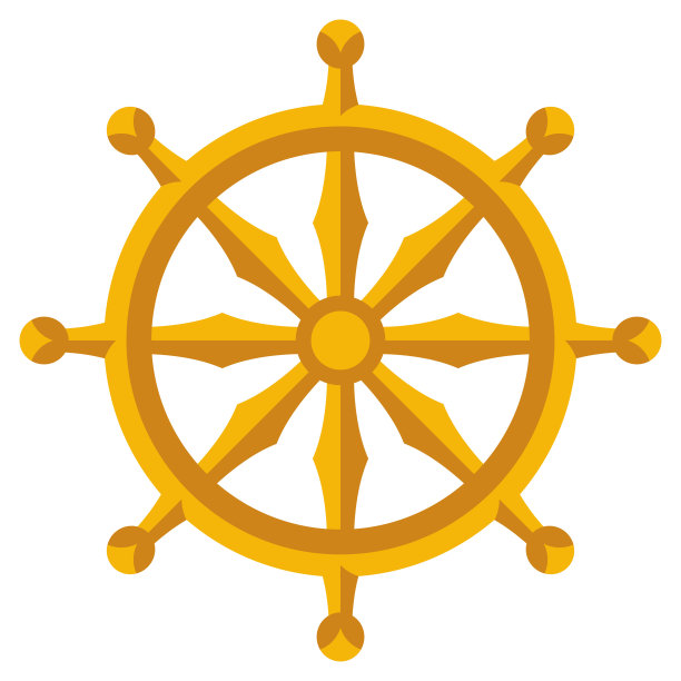 达摩轮图标透明背景图片下载