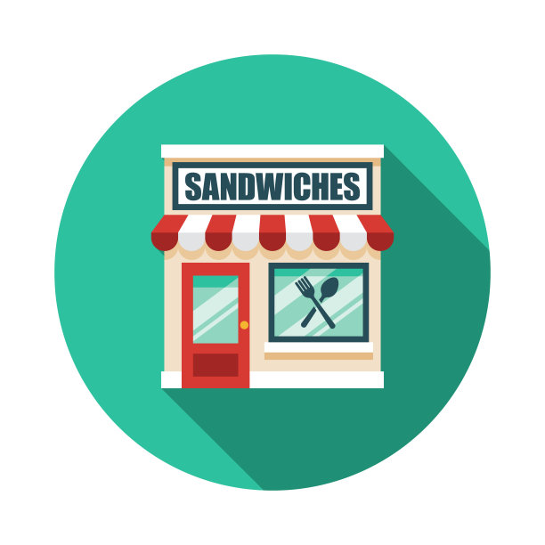 三明治店图标图片下载