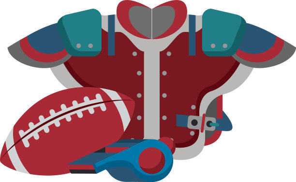 美式足球运动卡通游戏图片下载