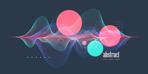 摘要平滑波动背景图片下载