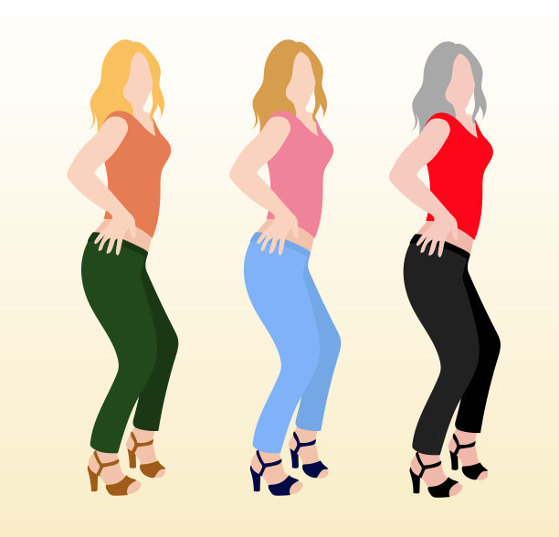 Club Dance Flat设计图片下载