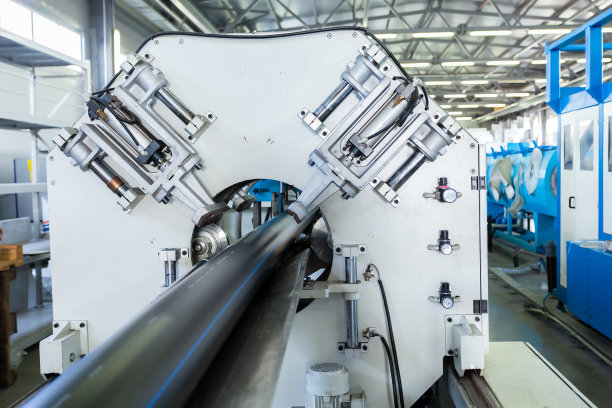 输送塑料管材聚合物生产线图片下载