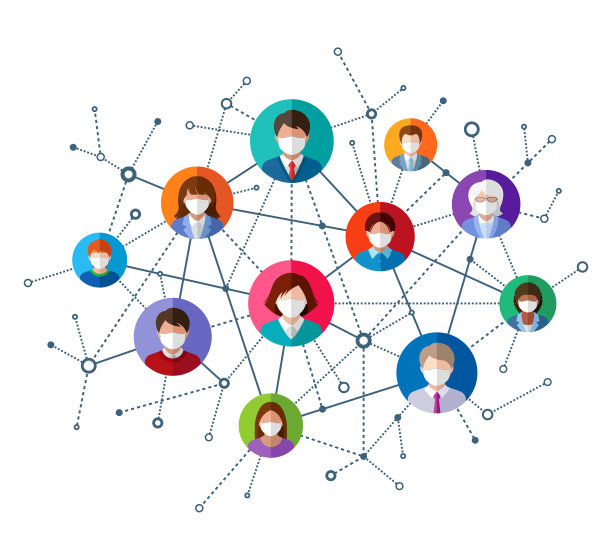 戴医用口罩的人图片下载