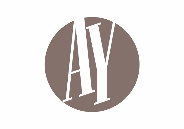 多彩的ay的首字母图片下载