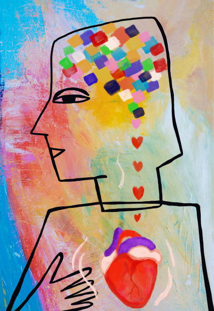 大脑和心脏的连接图片下载