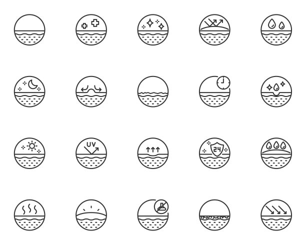 集皮肤图标，表皮，皮肤护理图片下载