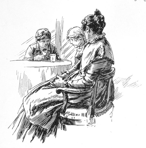 两个犯罪学校的孩子围坐在圆桌旁图片下载