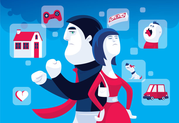 男人和女人争吵图片下载