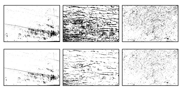 粗糙的黑白纹理和集合集合矢量。心疼叠加纹理。枯燥乏味的背景。抽象的纹理效果。矢量图图片下载