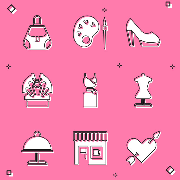 用调色板把手提包漆刷成女鞋图片下载