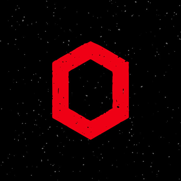 六边形的乡村标志图片下载