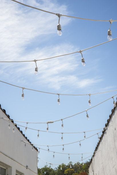 户外字符串灯图片下载